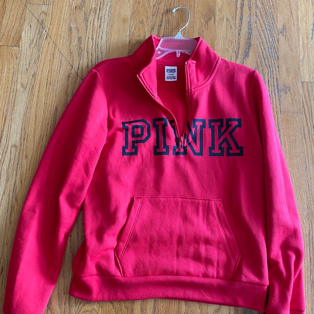 PINK quarter zip